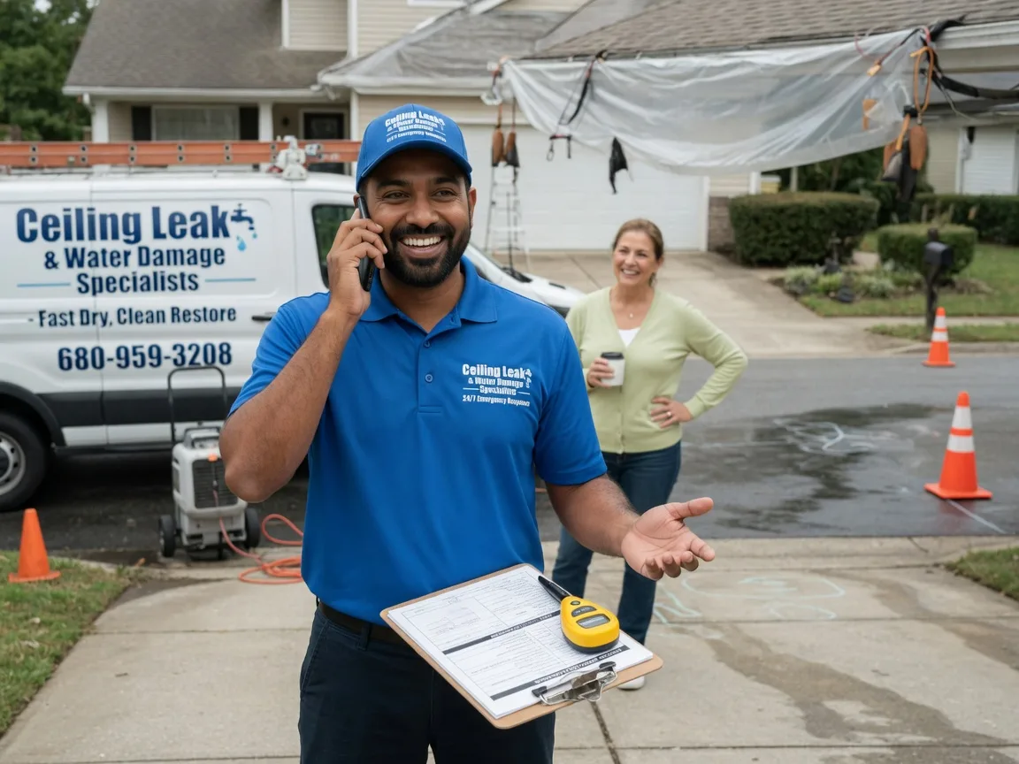 Ceiling Leak Cleanup Fordyce, AR FAQs