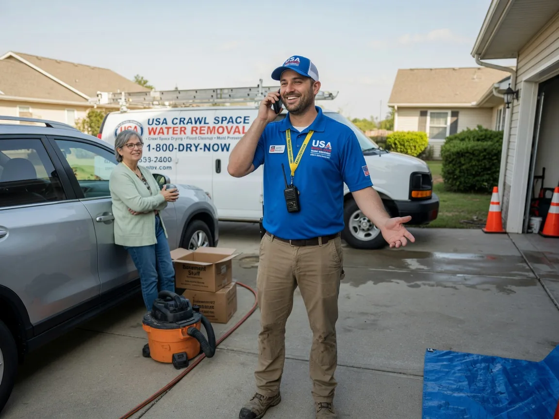 Crawl Space Water Removal Fordyce, AR FAQs